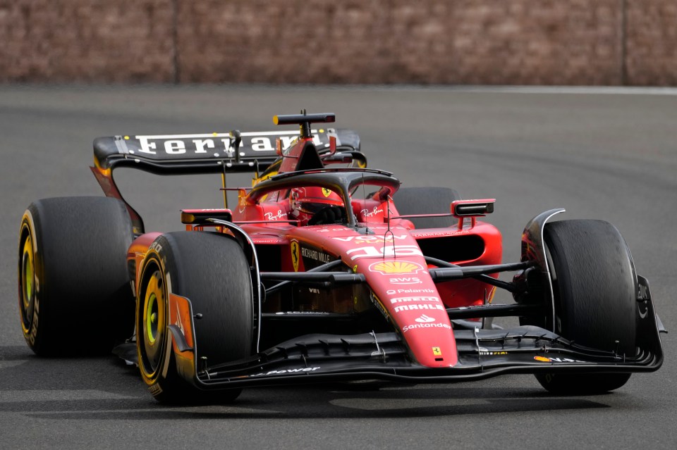 Leclerc claimed the final spot on the podium