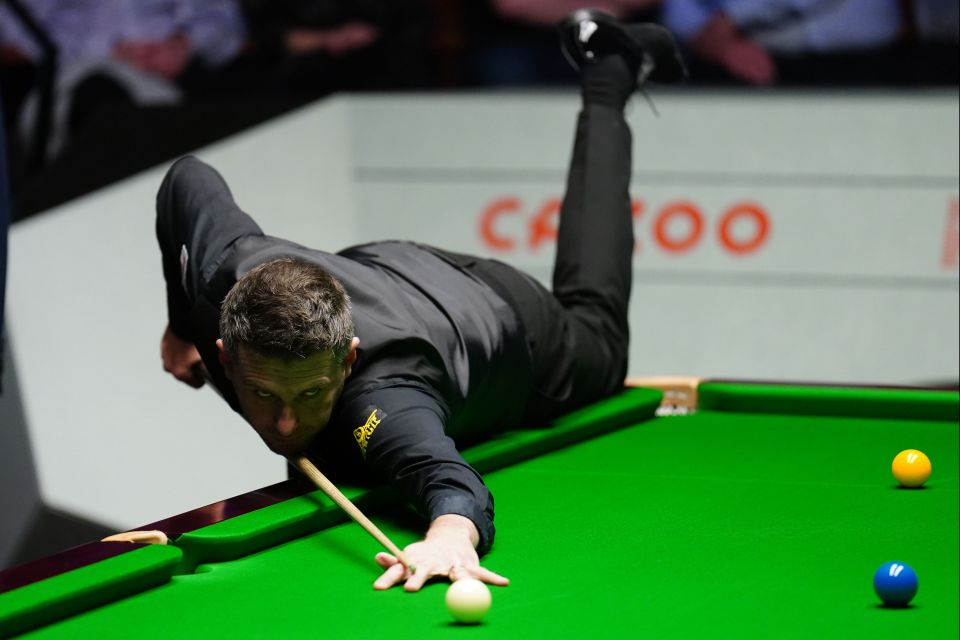 Mark Selby fought back in the final with a stunning maximum break