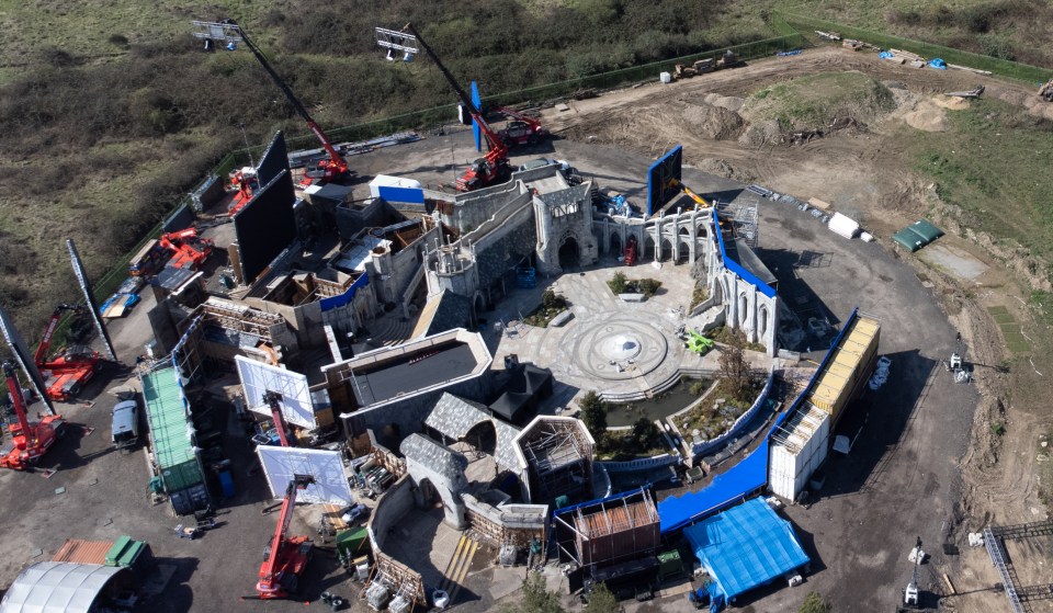 The Bray Studios film set is the location for the next instalment of the iconic series