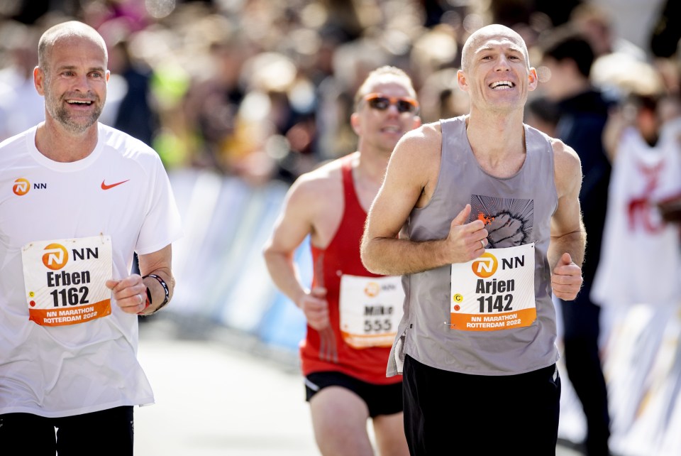 He completed the 2023 Rotterdam Marathon in two hours and 58 minutes