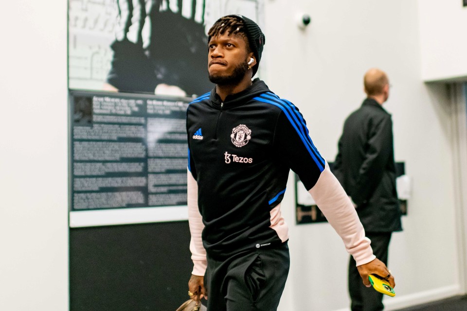 Fred was only named on the bench for Man Utd's clash at Newcastle