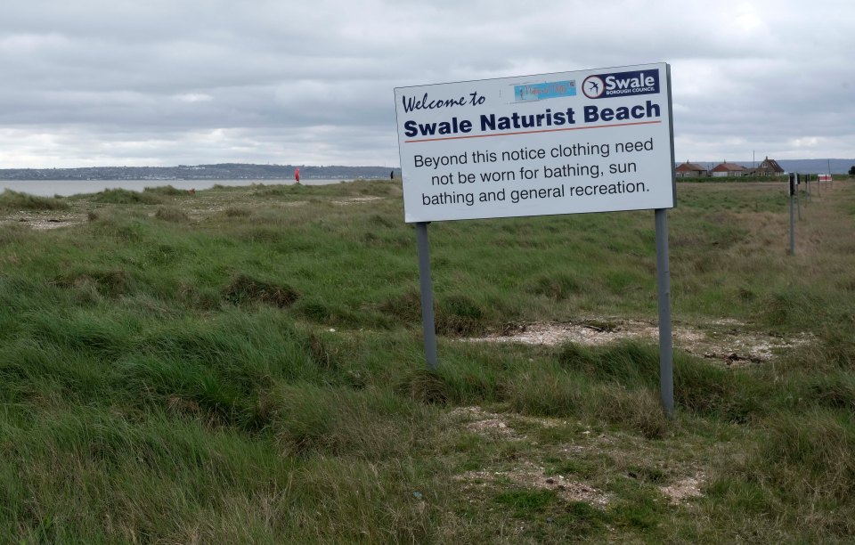 Shellness beach, on the Isle of Sheppey in Kent, is a haven for naturists