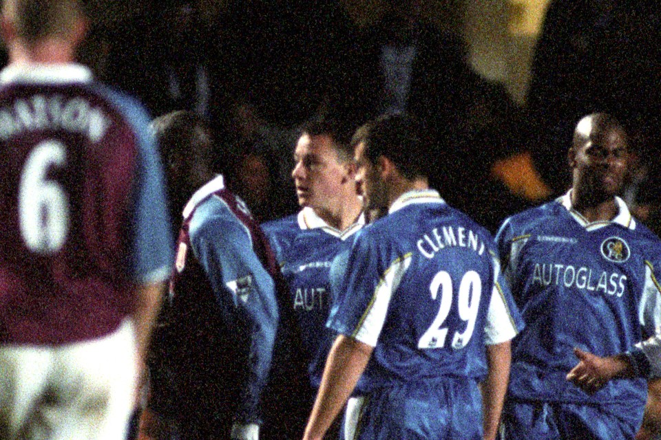 Vialli handed Terry his debut at Chelsea against Aston Villa in October 1998