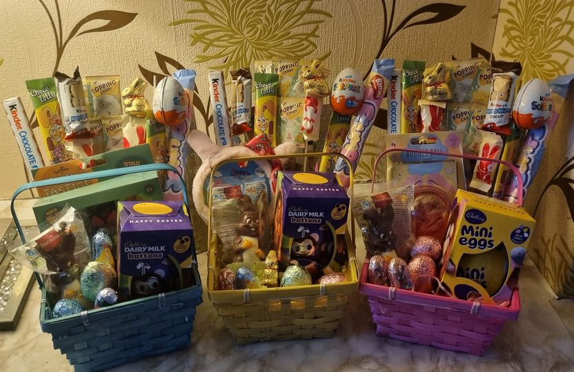 People were stunned by how full the Easter baskets were