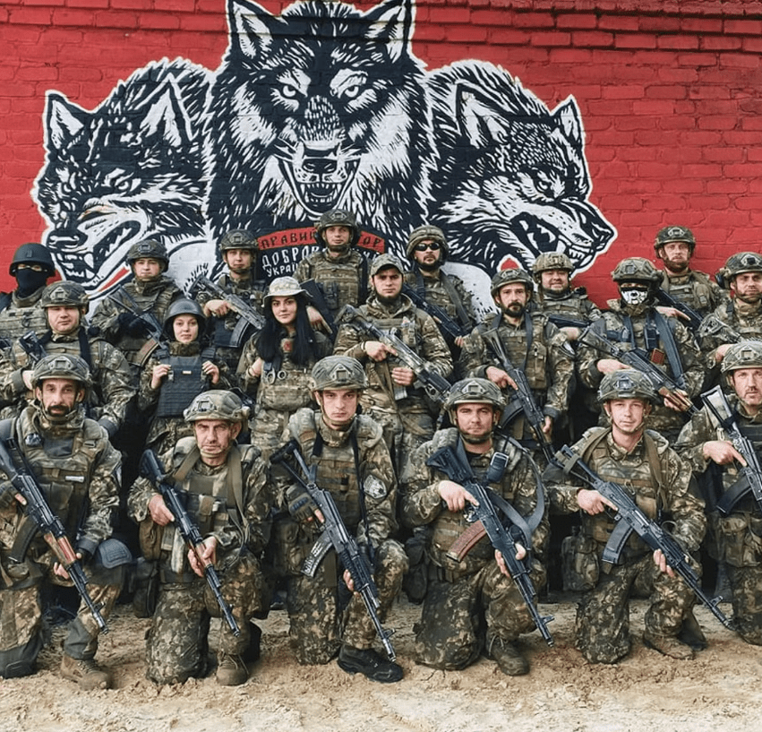 The 'Da Vinci Wolves' are one of the units defending the frontline