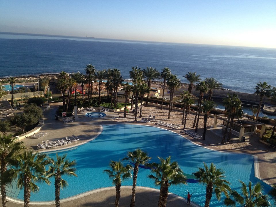 Hilton Malta has a great seafront location in St Julian's