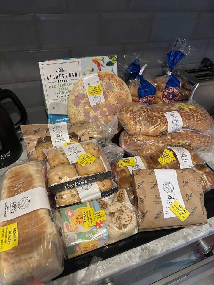 Daniel Austin was shopping in his local Morrisons when he stumbled across a load of cut-price items, with Easter treats from just 22p