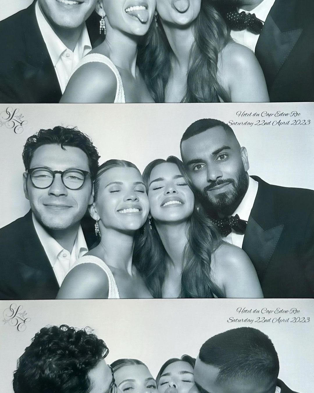 Umar and his fiance Nada were special guests at Sofia Richie and Elliot Grainge's wedding