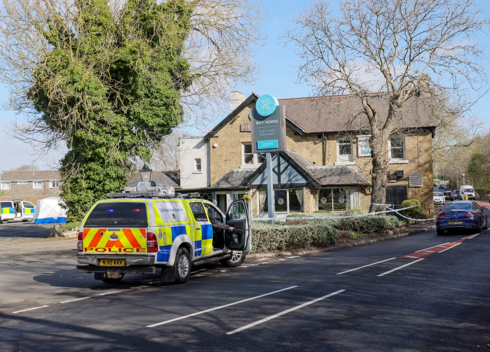 Three people have been charged with murder after the incident outside The Bay Horse pub