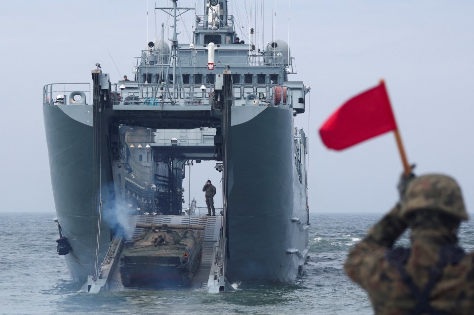 NATO military drills in Poland earlier this week