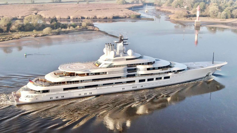 The 35-year-old confirmed the despot owns the swanky private yacht Scheherazad