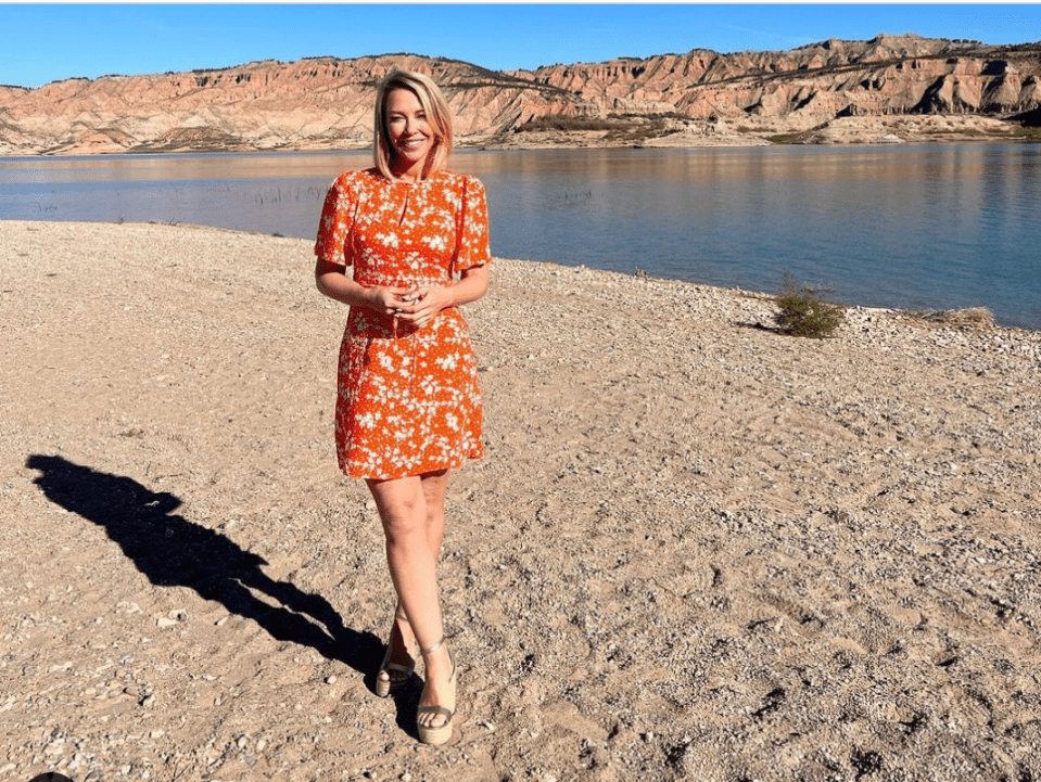 Laura shared a snap of herself in a mini dress while filming a new travel show - and fans were left gushing in the comments