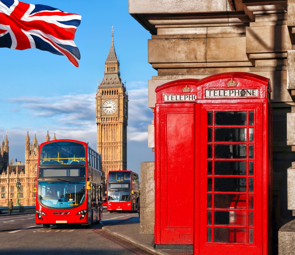 Red London buses date back to the early 1900s