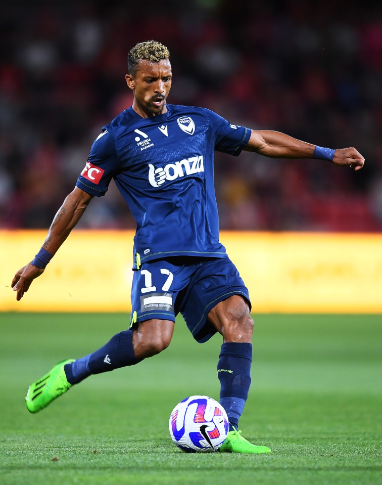 The winger, 36, currently plays for Australian side Melbourne Victory