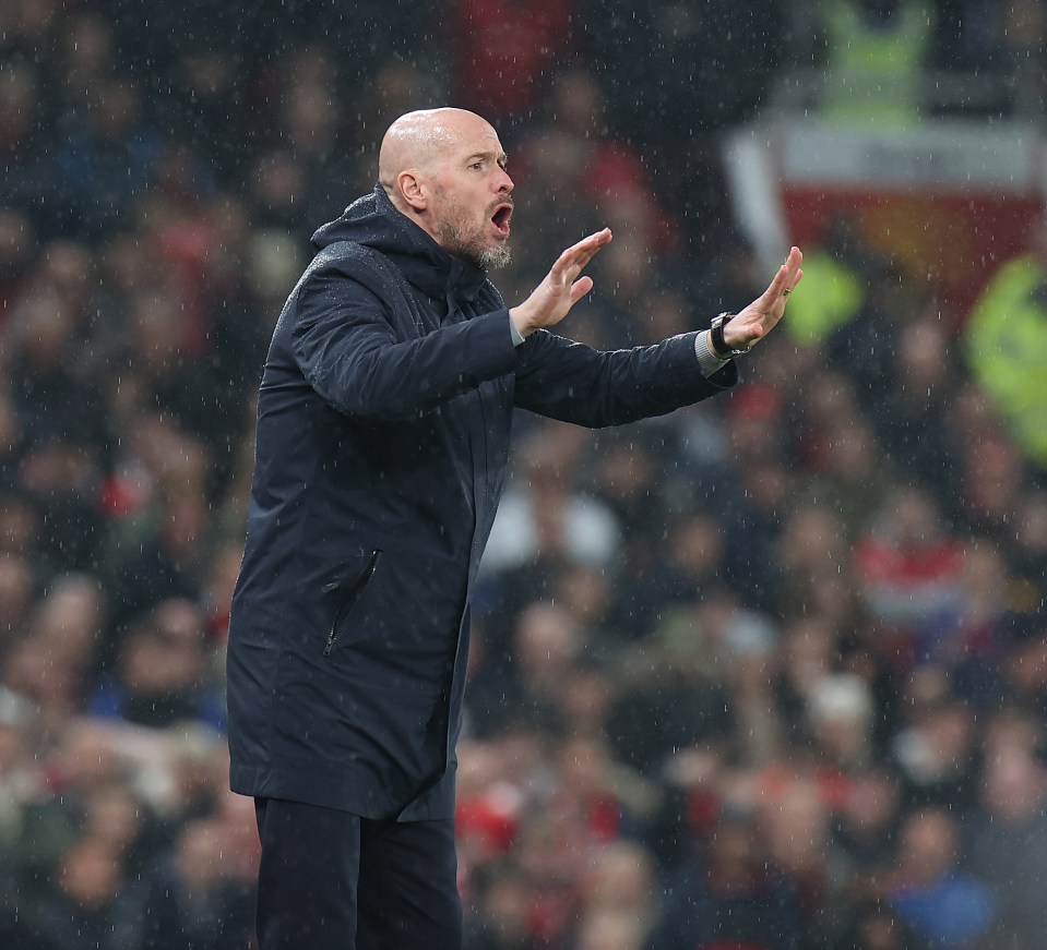 Erik ten Hag's team had not won in the Premier League since February