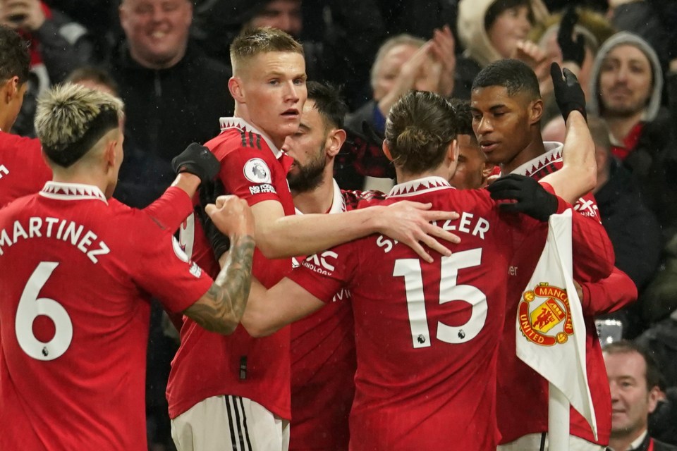 Manchester United ended their long wait for a Premier League goal