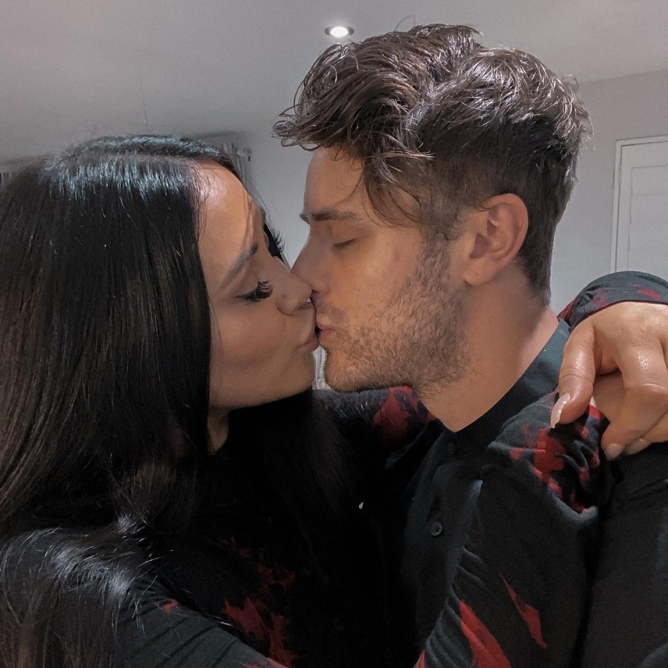 Marnie Simpson and Casey Johnson married last week