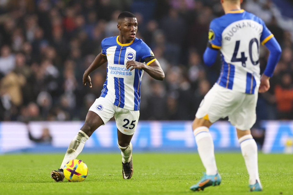 Moises Caicedo has been linked with a big-money move to Arsenal