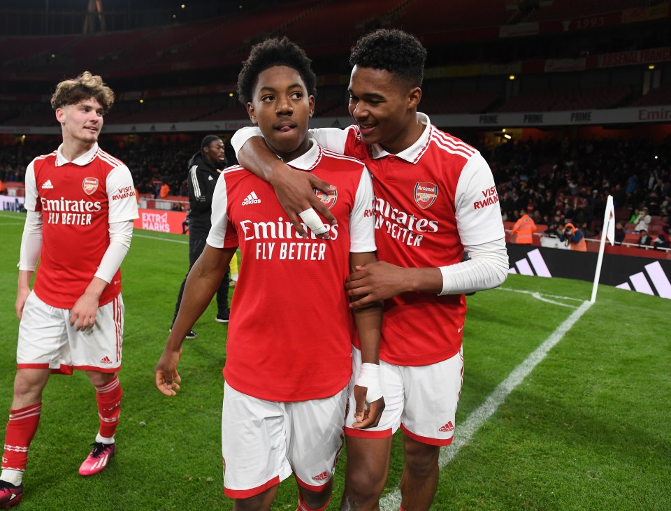 Myles Lewis Skelly fired Arsenal U18 to the FA Youth Cup final