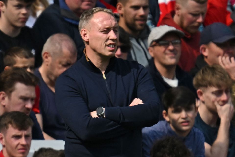 Steve Cooper was not impressed with Shelvey amid Forest's relegation battle