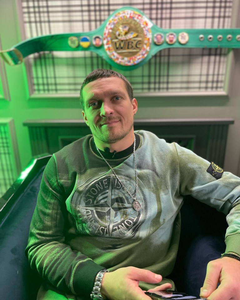 Oleksandr Usyk lifted the lid on his why his Tyson Fury bout collapsed