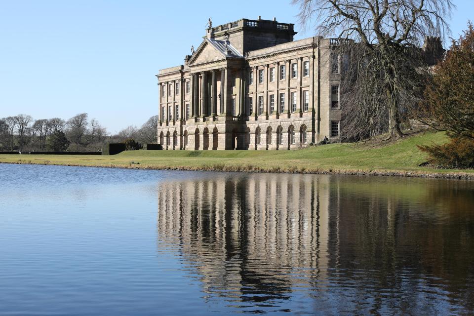 Lyme Park Hall was used in a backdrop for Pride and Prejudice