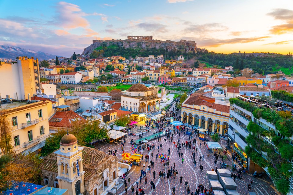 Athens is stacked with ancient monuments and punctuated with delicious food stops