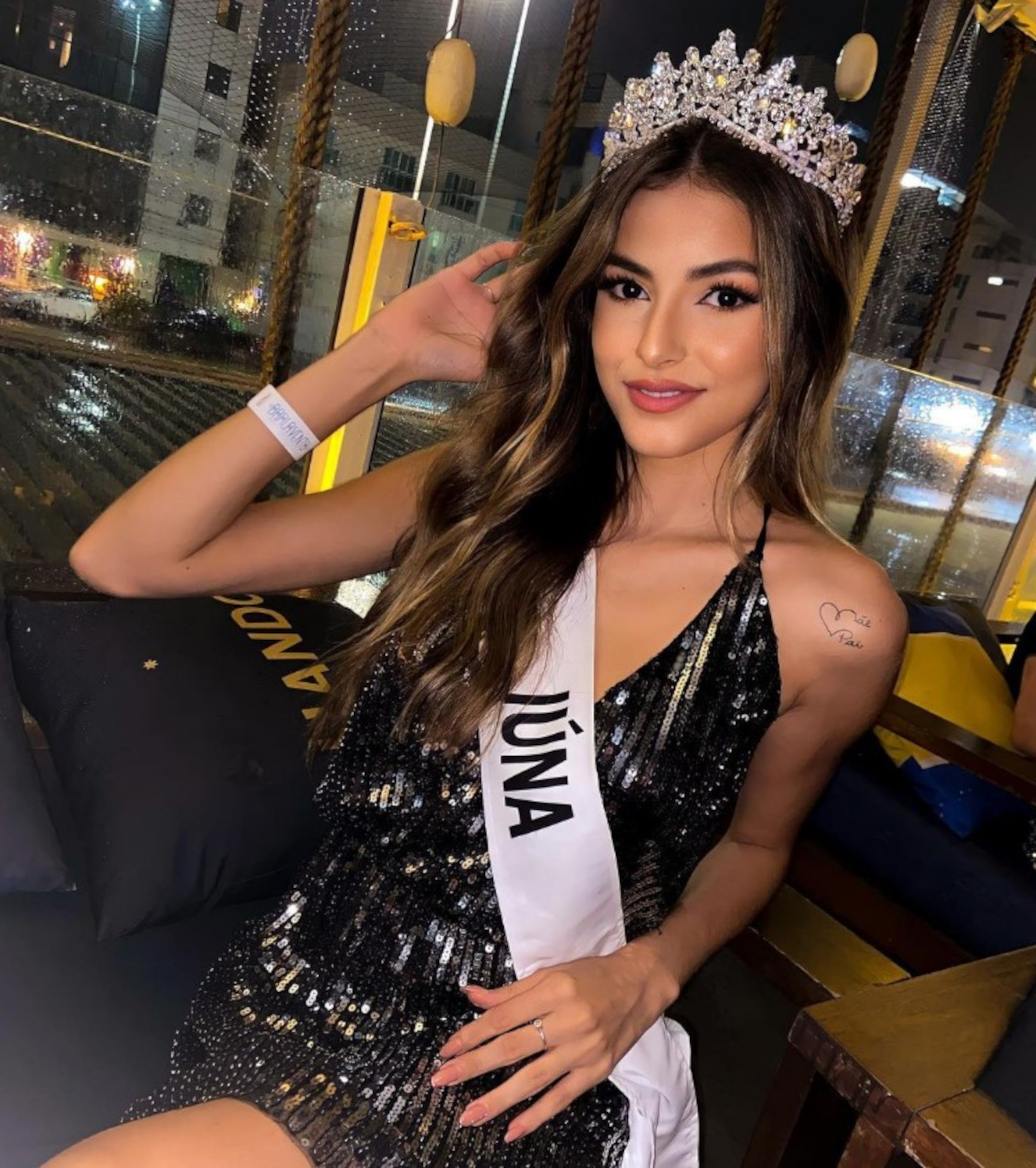 Thayssa Florindo was disqualified from Miss Universe Espirito Santo