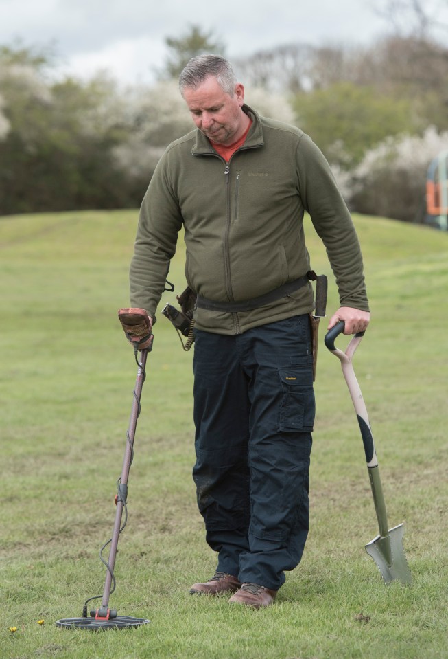 Dean has only been detecting for six years but has made the discovery of a lifetime