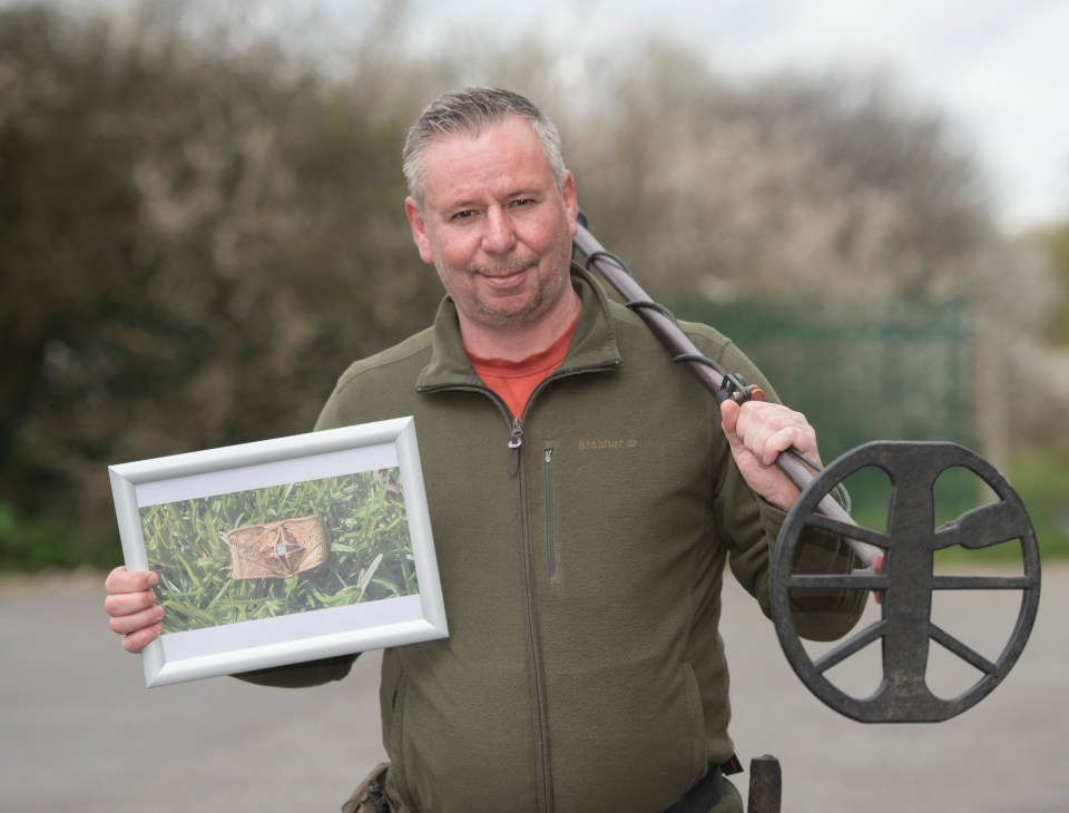 The antiques and reclamations shop owner says the Saxon ring is ‘the closest thing you get to a time-machine’