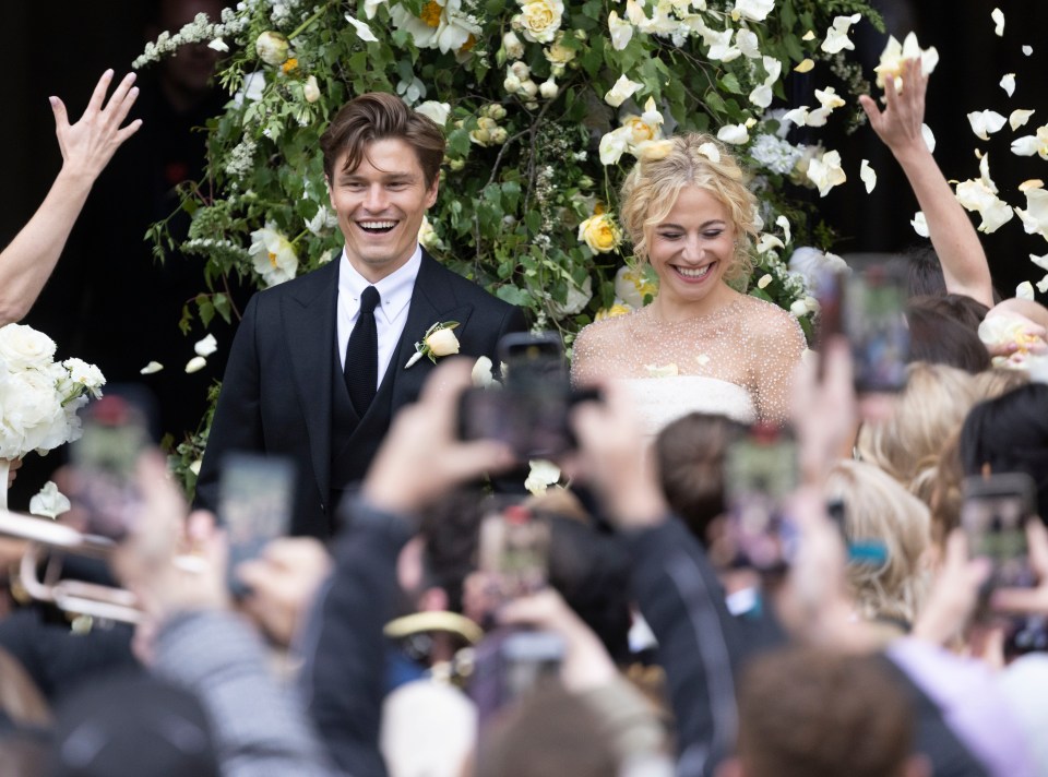 Pixie married Oliver Cheshire last June