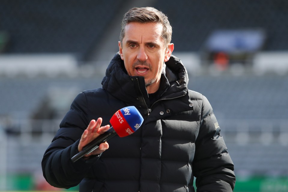 Gary Neville called the Blues going a goal behind moments before Benzema struck