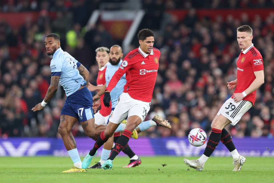 Ivan Toney struggled to make a mark at Old Trafford