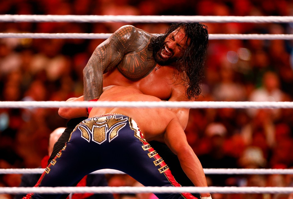 Roman Reigns defeated Cody Rhodes in the main event of WrestleMania