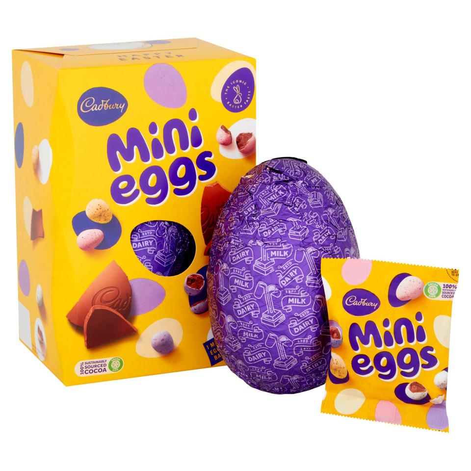 The same problem as the Creme Egg snag can be found in this Mini Eggs gift