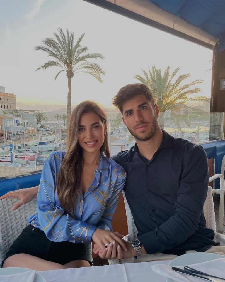 Asensio and Sandra Garal are engaged