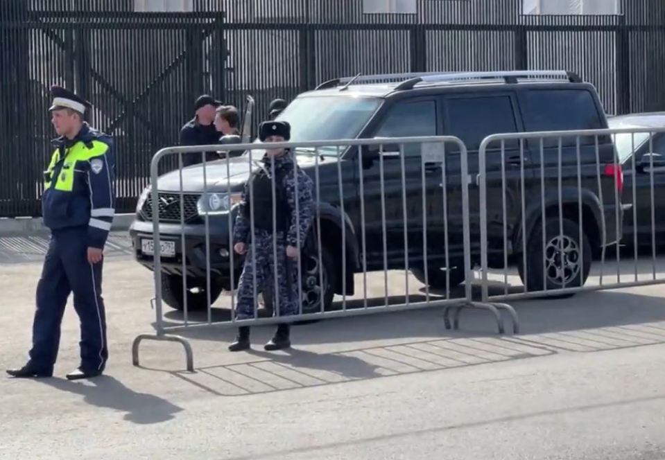 Rings of steel and state police surrounded the funeral