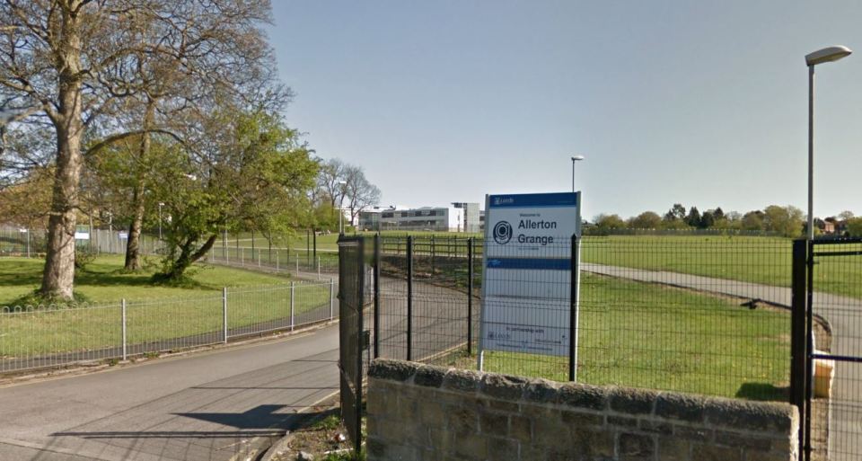 The schoolboy suffered a head injury and a suspected knife wound to his leg