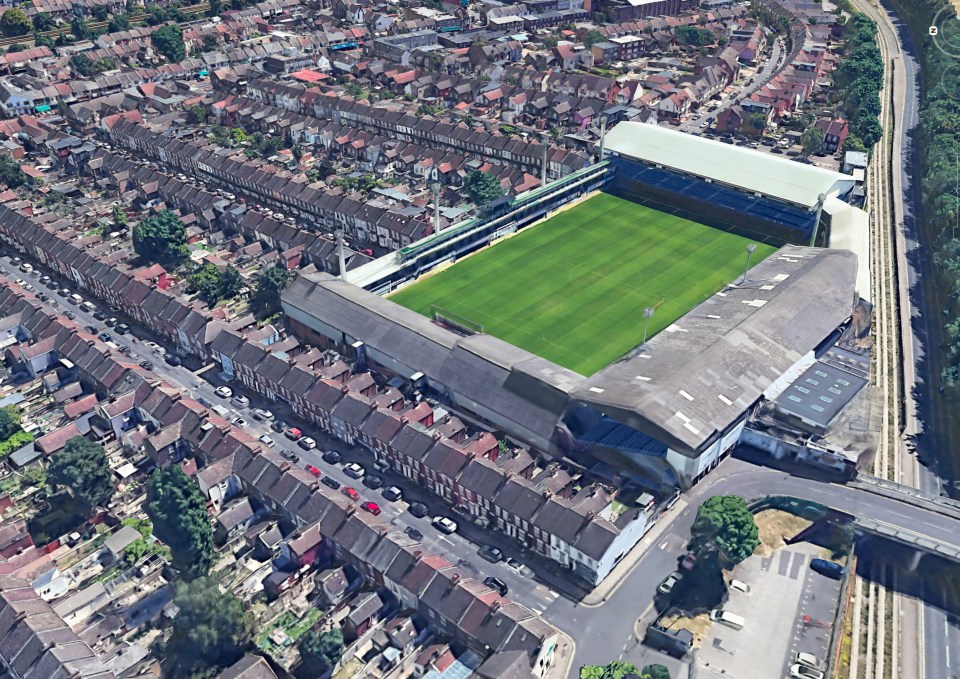 Luton Town are now a Premier League club and had to rebuild their stadium