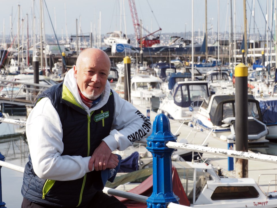 Walking tour guide Graham Kerr says the town still attracts wealthy visitors