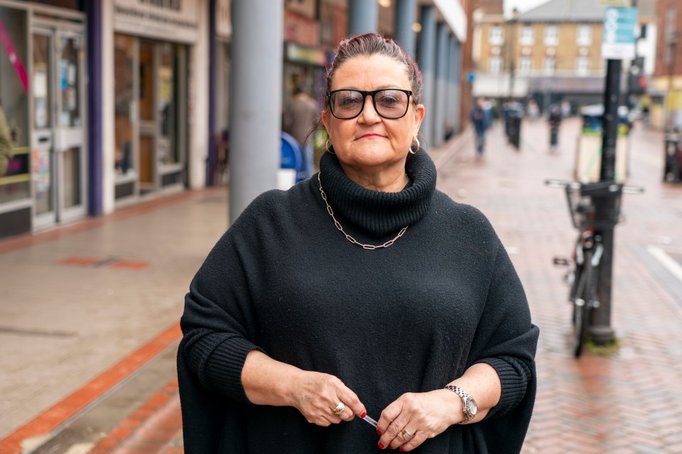 Elaine Falkowski runs a jewellery shop in Grays and has noted the high amount of fast food joints on the streets