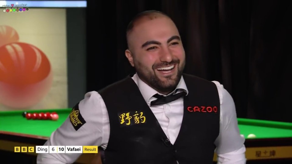 Hossein Vafaei has labelled Ronnie O'Sullivan as 'disrespectful'