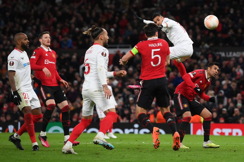 Harry Maguire headed past David De Gea to make it 2-2 in the 92nd minute