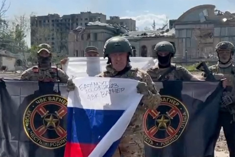 Zelensky insisters his soldiers are still hanging onto the ruined city despite the outlandish video