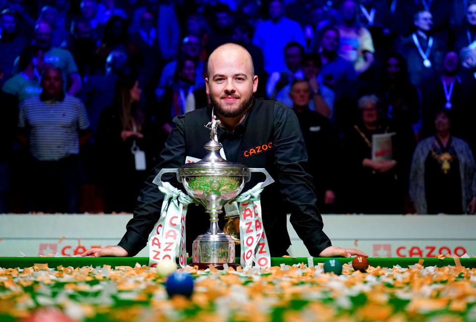 Newly-crowned world champion Luca Brecel is now reportedly worth £4.5m