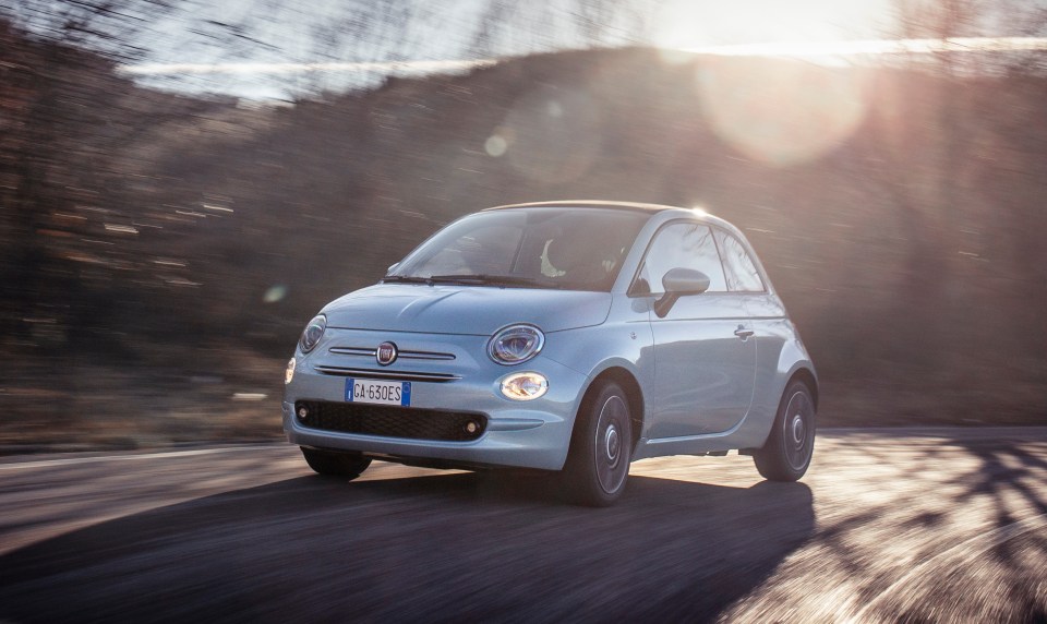 Great for darting around town in, the Fiat 500 is fun to drive