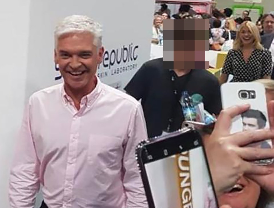 Schofield was pictured with the colleague as early as 2018