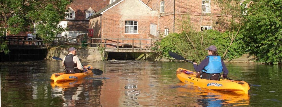 Locals say tourists flock with their canoes and paddleboards and treat the area like 'Bournemouth Beach'