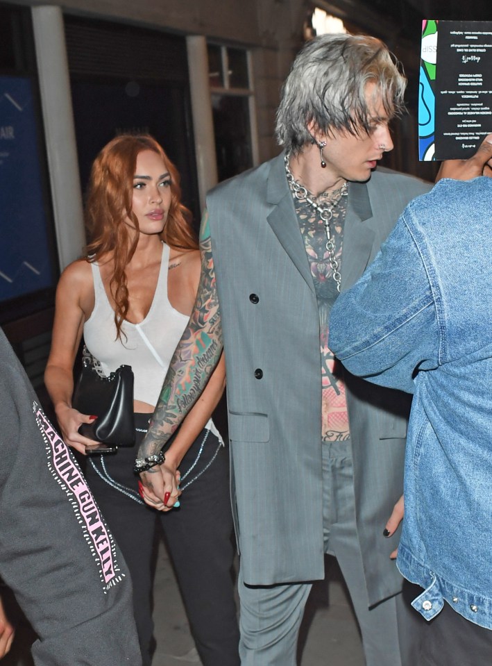 Machine Gun Kelly and Megan Fox appear to have rekindled their romance as they enjoy a romantic date night in London