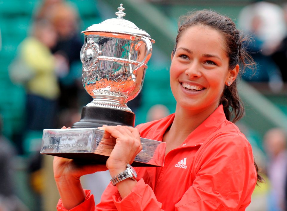 Ivanovic enjoyed tremendous success in tennis as she won the 2008 French Open